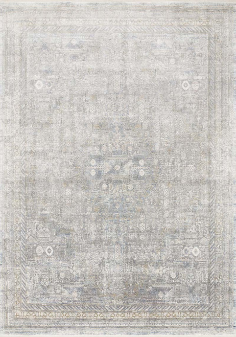 Loloi Gemma GEM-01 Silver Multi Rug