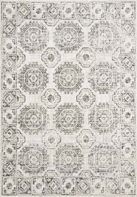 Loloi Joaquin JOA-03 Ivory Charcoal Rug