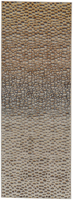 Feizy Cannes 3686F Brown Gold Rug