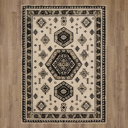 Karastan Elements 91806 90121 Talisman Onyx Rug