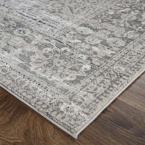 Feizy Macklaine 39FRF Beige Gray Rug