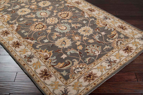 Caesar CAE-1005 Charcoal Beige Rug by Surya