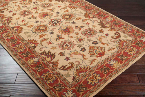 Caesar CAE-1001 Biege Rust Rug by Surya