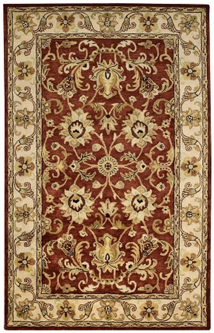 Red Guilded Rug by Capel