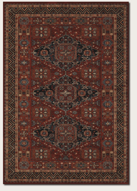 Kashkas Burgundy 4308/0300 Old World Classics Rug by Couristan