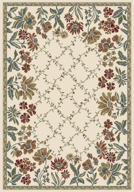 Dynamic Ancient Garden 57084 6464 Ivory Area Rug