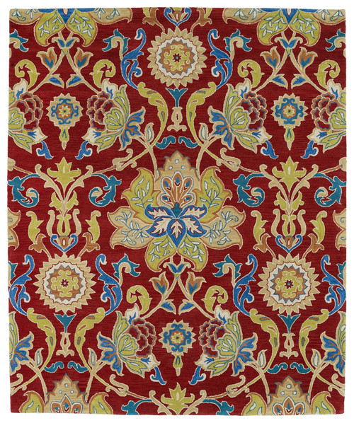 Kaleen Taj TAJ02 25 Red Area Rug