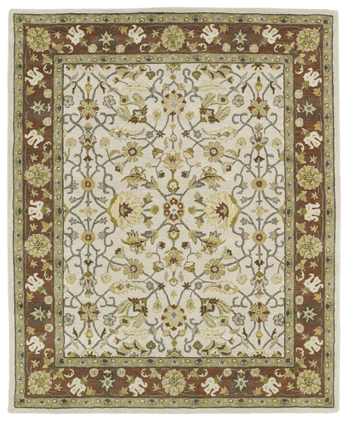 Kaleen Taj TAJ15 01 Ivory Area Rug