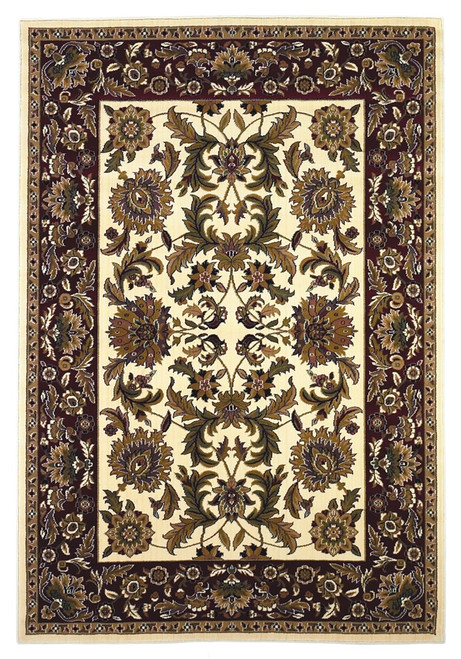 Cambridge 7303 Ivory/Red Rug by Kas