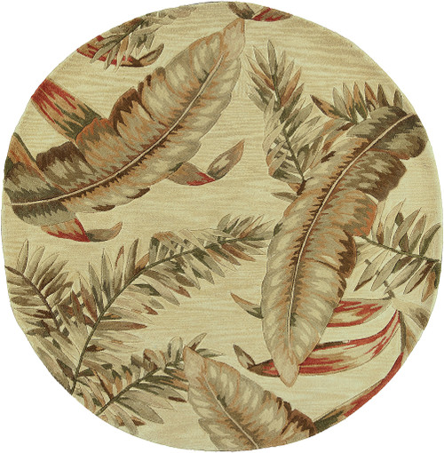 Sparta Ferns 3124 Ivory Rug by Kas