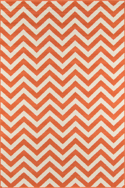 Baja BAJ-09 Orange Rug by Momeni