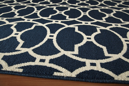 Baja BAJ-11 Navy Rug by Momeni