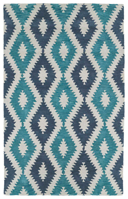 Kaleen Lakota LKT01-78 Turquoise Rug