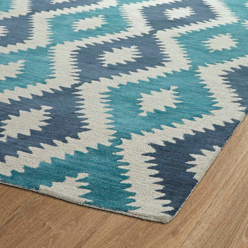 Kaleen Lakota LKT01-78 Turquoise Rug