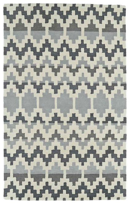 Kaleen Lakota LKT03-75 Grey Rug