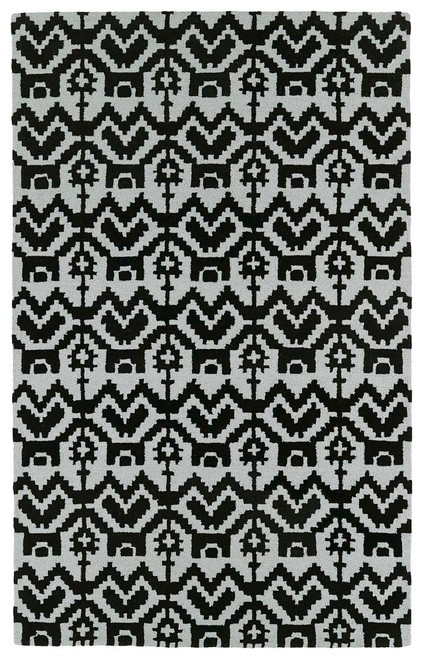 Kaleen Lakota LKT07-02 Black Rug