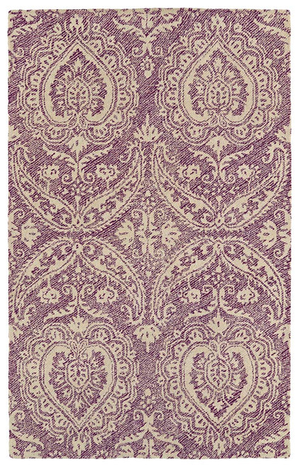 Kaleen Weathered WTR01-95 Purple Rug