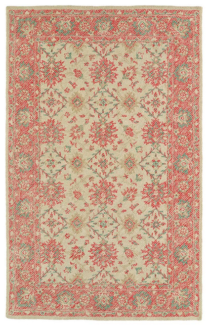 Kaleen Weathered WTR06-36 Watermelon Rug