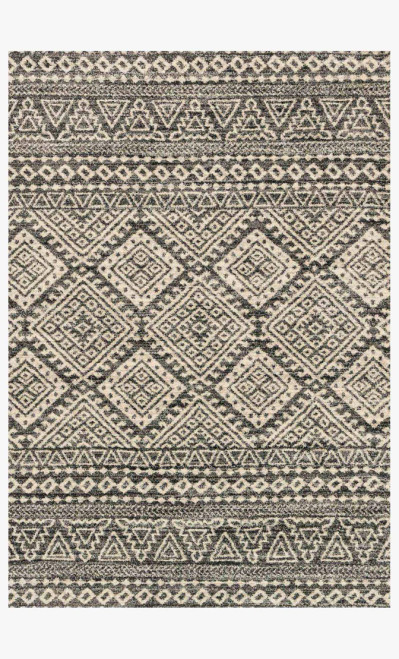 Loloi Emory EB-08 Graphite Ivory Rug