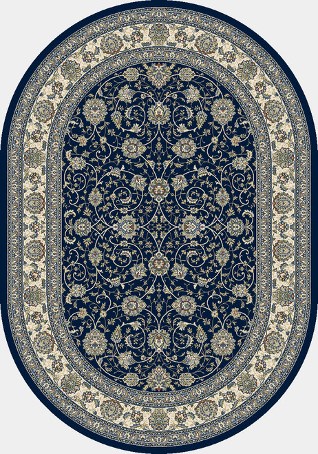 Dynamic Ancient Garden 57120 3464 Blue Ivory Rug