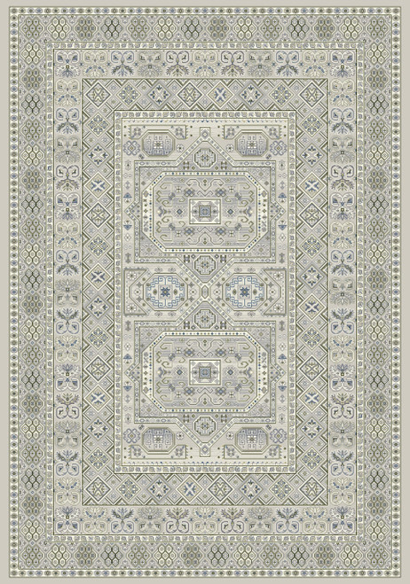 Dynamic Ancient Garden 57147 9696 Silver Grey Rug