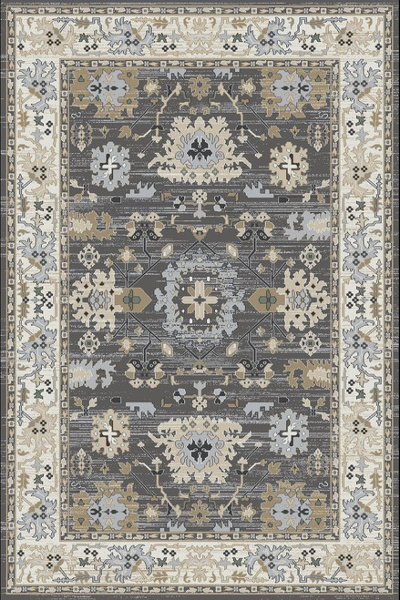 Dynamic Yazd 8531 910 Grey Ivory Rug