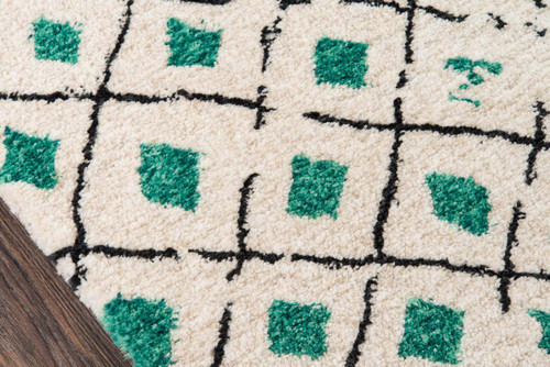 Momeni Novogratz Bungalow BUN-2 Green Rug