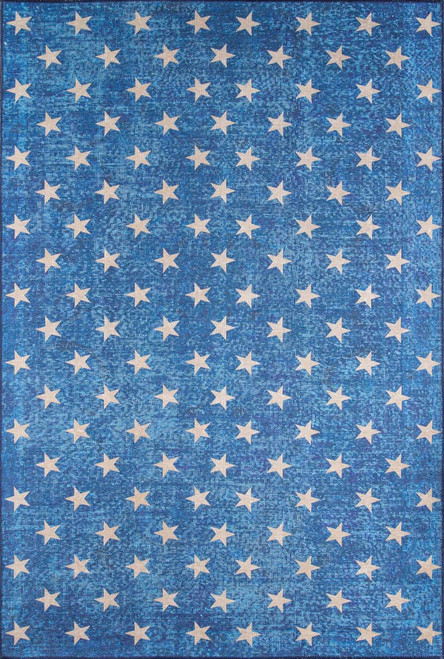 Momeni Novogratz District DIS-7 Blue Rug