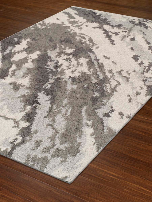 Dalyn Rocco RC3 Silver Rug