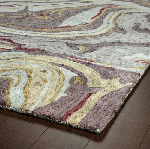 Kaleen Marble MBL03-65 Aubergine Rug