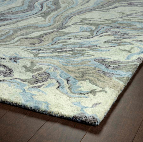 Kaleen Marble MBL04-17 Blue Rug