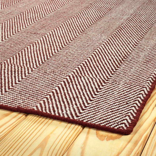 Kaleen Ziggy ZIG01-04 Burgundy Rug