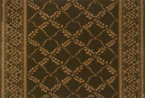 Royal Sovereign Anastasia 2650 Olive Carpet Stair Runner