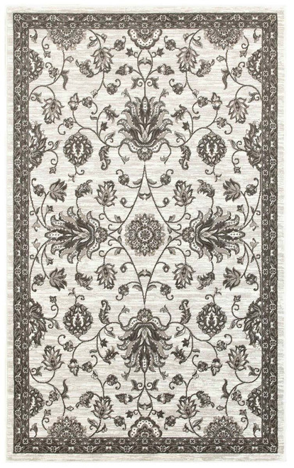 LR Resources Adana 80381 White Rug