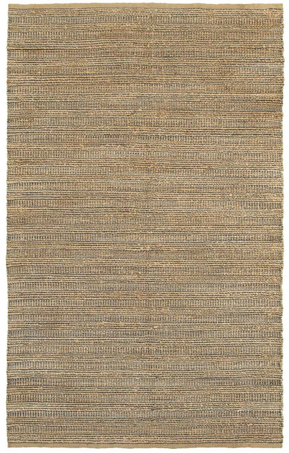 LR Resources Natural Fiber 03336 Gray Rug