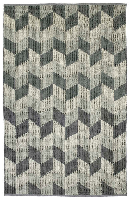 Kaleen Paracas PRC06 75 Grey Rug