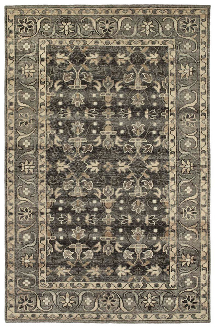 Kaleen Herrera HRA05 38 Charcoal Rug