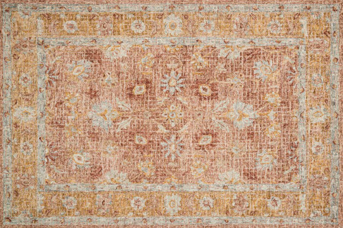 Loloi Julian JI-04 Terracotta Gold Rug