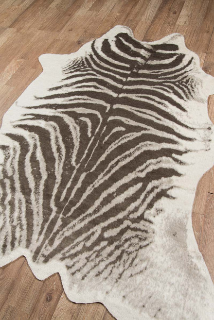 Momeni Erin Gates Acadia ACA-1 Zebra Grey Rug