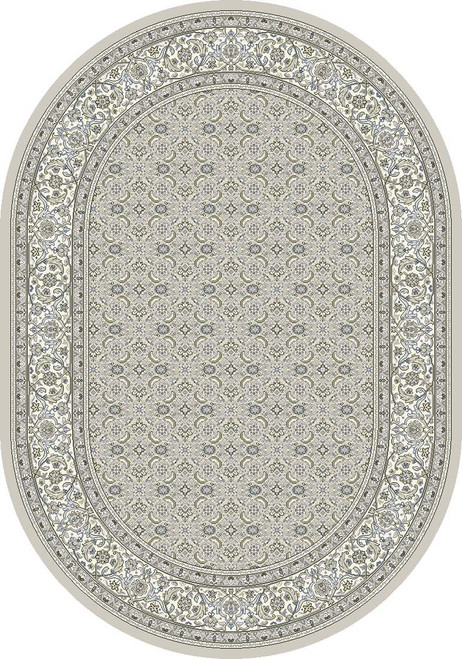 Dynamic Ancient Garden 57011 9666 Soft Grey Cream Rug