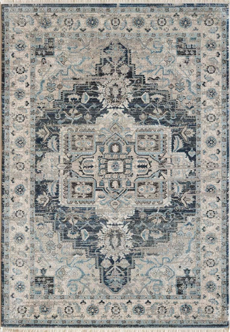 Dynamic Juno 6882 590 Dark Blue Cream Rug