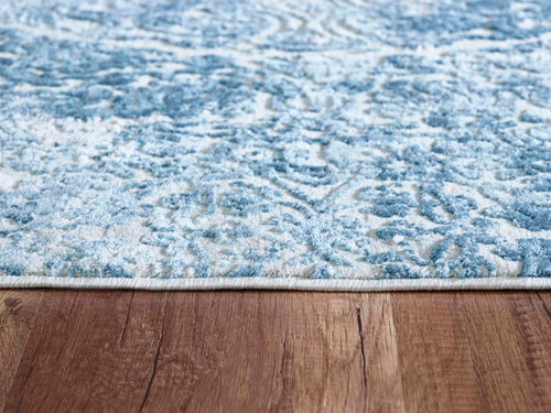Dynamic Quartz 27040 500 Ivory Blue Rug