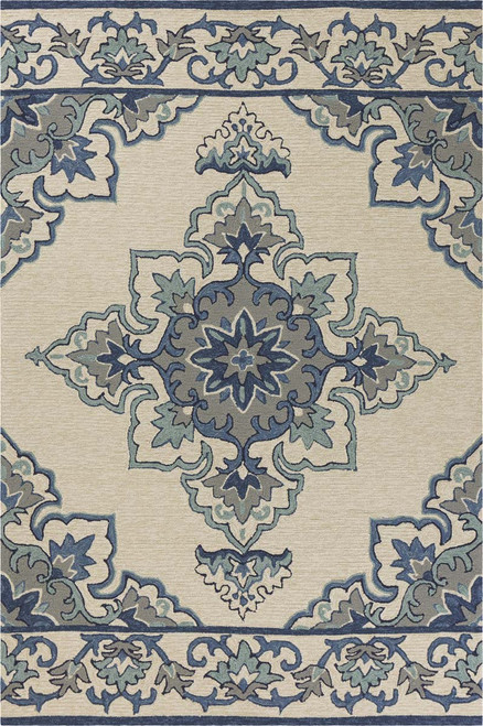 Kas Harbor 4238 Ivory Blue Serafina Rug