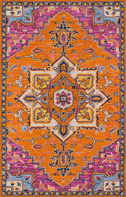 Momeni Ibiza IBI-2 Orange Rug