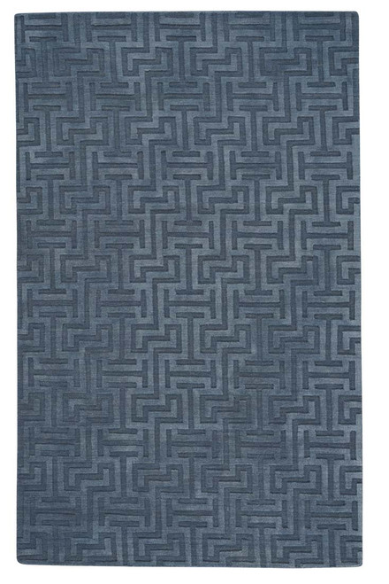 Capel Verenda-Puzzle 9410-430 Blue Rug