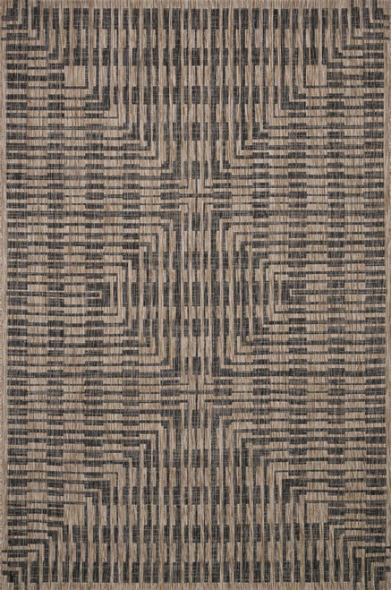 Loloi Isle IE-09 Brown Black Rug