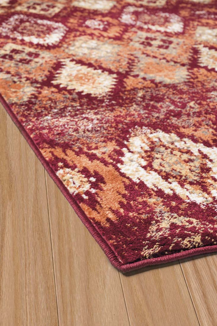 United Weavers Bridges 3001-00536 San Paula Crimson Rug