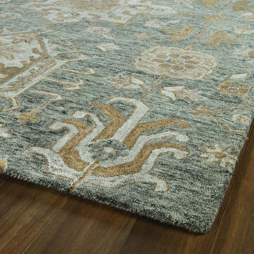 Kaleen Chancellor CHA07-102 Pewter Green Rug