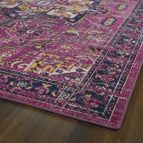Kaleen Zuma Beach ZUM01-92 Pink Rug