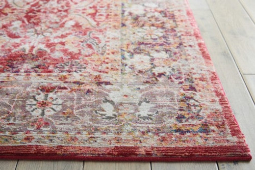 Nourison Ankara Global ANR02 Red Rug